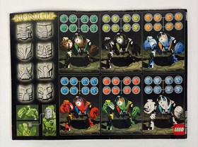Lego Bionicle 8560 PAHRAK - complete with instructions and cannister