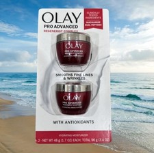 Olay Pro Advanced Regenerist Complex Hydrating Moisturizer 1.7 oz 2-pack NEW