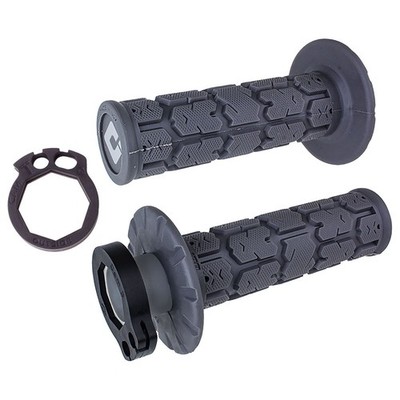 Odi V2 Rogue MX Lock-On Grips Graphite H70SCT, H36RGH