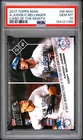 2017 TOPPS NOW CARD OF THE MONTH #M-NOV AARON JUDGE CODY BELLINGER ROOKIE PSA 10
