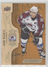 2018-19 Upper Deck Engrained Legends 110/299 Joe Sakic #38 HOF 0gu