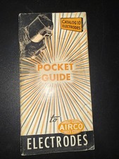 Catálogo de electrodos guía de bolsillo de soldadura Airco 10
