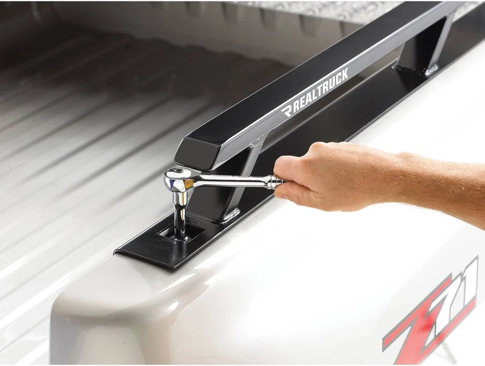 Backrack Bed Rails Fit 2019-2023 New Body Dodge Ram 1500 6'4" Bed Foto 3 de 3