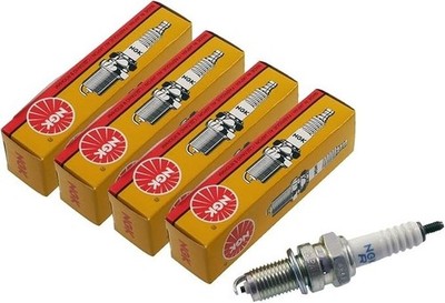 Satz 4 Zündkerzen Honda VT 600 Shadow 1995 1996 1997 1998 1999 NGK DPR8EA-9 X MOTORRAD