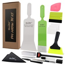 NEWISHTOOL Window Tint Tools Vinyl Wrap Tool Kit for Car Tinting Windshield B...