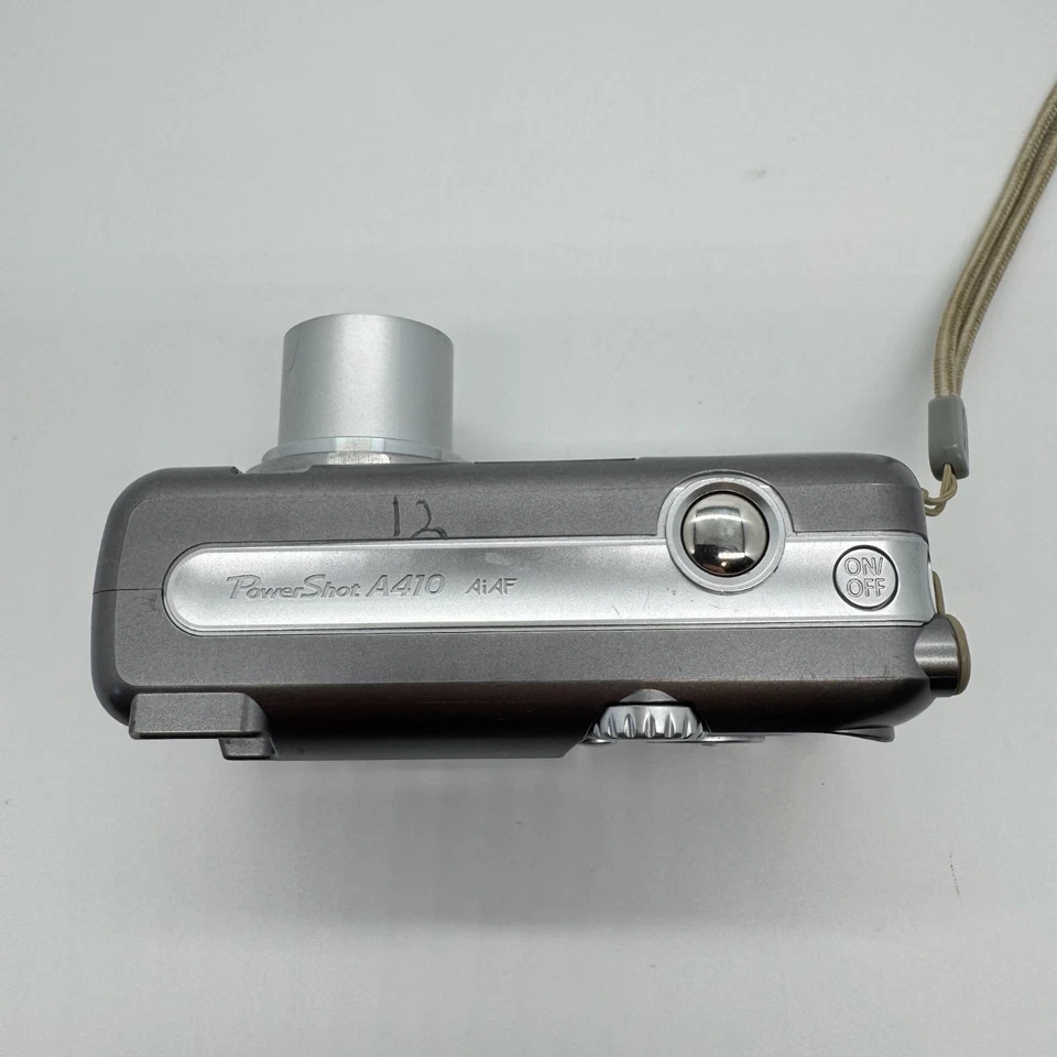 Canon PowerShot A410 3.2MP Compact Digital Camera w/ 512MB SD Card Tested - Image 3 of 4