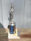 Vintage Baseball Sports TROPHY Little League Youth Rec Award Softball 9+ in tall — photo 10