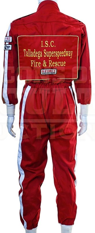 Rare -TALLADEGA NIGHTS- NASCAR Racing Movie Prop Costume Rescue Firesuit w/COA