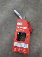 Fill-Rite N100DAU13 1" Automatic Ultra High Flow Nozzle - Red Save $$$$$$$$$$