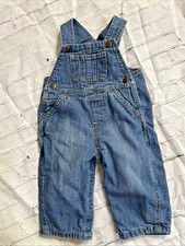 Vintage Children  s Place Denim Jean Overalls 6-9 Months Baby