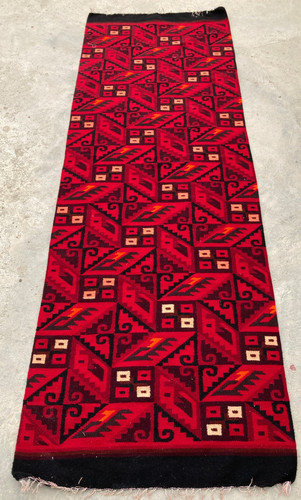 Vintage Traditional Handmade Beautiful Kilim Floor Rug Carpet 209x70 cm