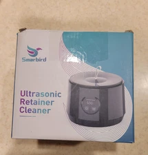 Smarbird Ultrasonic Retainer Cleaner C100. 5UV-Light & LED Digital Timer. NOB.