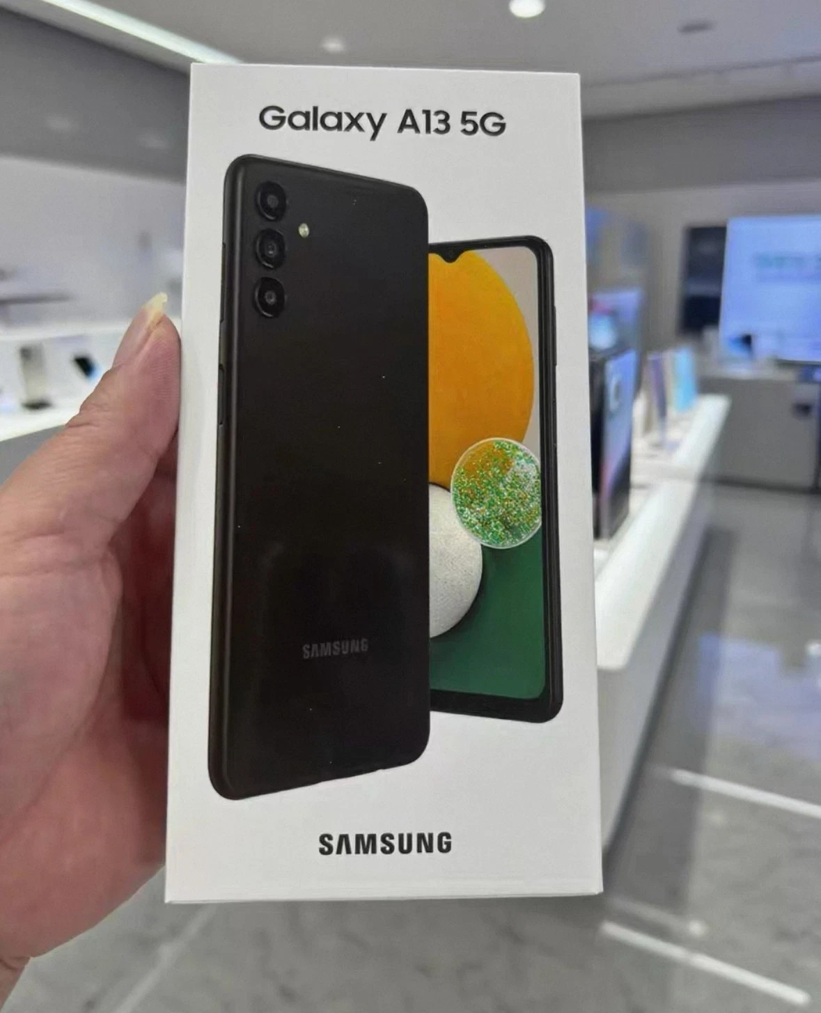 New Samsung Galaxy A13 5G (A136U) - 64GB GSM Unlocked Smartphone - Black