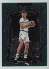 2024-25 Panini Select Concourse Green Stars Prizm Tidjane Salaun #95 1ny5
