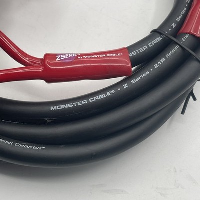 MONSTER CABLE 2個セット Monster Cable Z-Series Z1R 10 Feet Audiophile Speaker Cable Gold