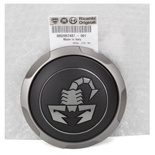 1x ORIGINAL Fiat Abarth Nabendeckel Felgendeckel 500 500C ab Mj 2016 52057487