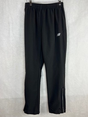 New Balance Mens Small All Motion Lightweight Joggers Running Black Track Pants