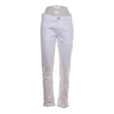 Mango, Jeans, Größe: 42, Weiß, Baumwolle/Elasthan/Polyurethan, Einfarbig #DJI