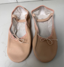 Dance Shoes Bloch S0205L Dansoft Ballet Slipper Pink Leather Girl Ladies 3.5 B