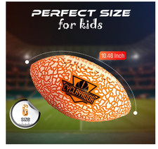 l Glow in The Dark Kids Football 6 Rechargeable Light-Up Youth Cyclayador-New