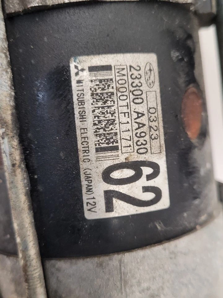 Motor de arranque Subaru Forester 2019-2024 23300 AA930 19-24 Foto 2 de 4