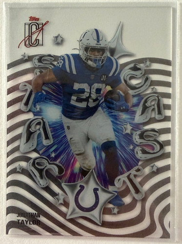 2025 Topps Signature Jonathan Taylor Base (RAW)