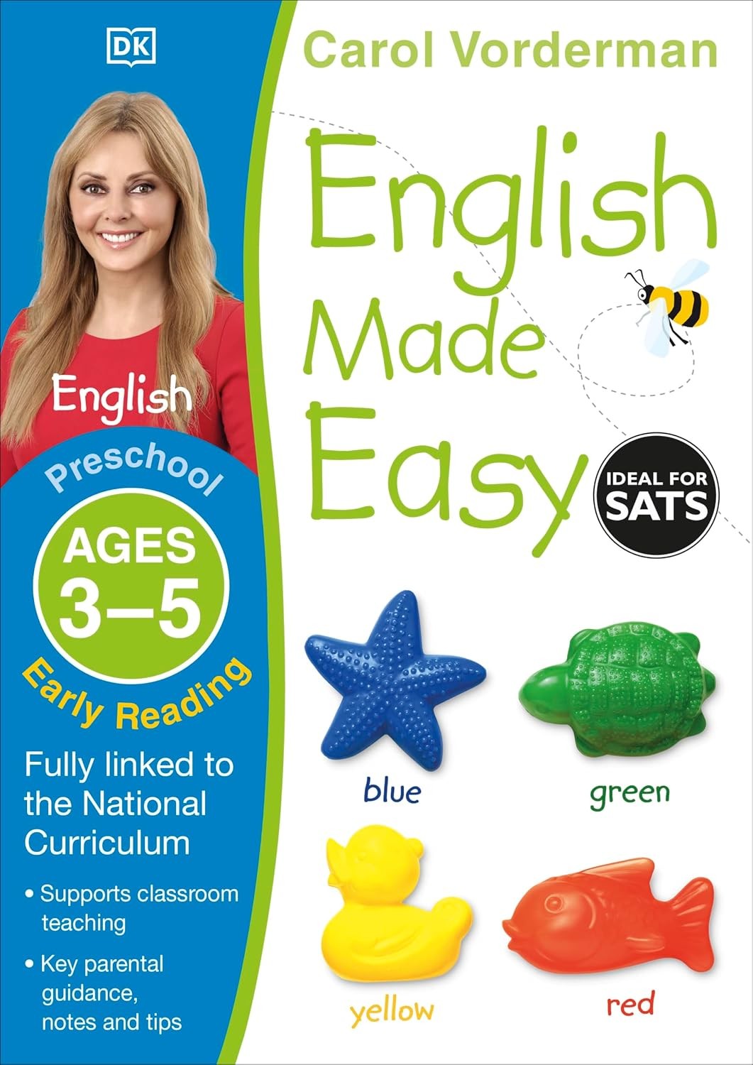 English Made Easy Early Reading Ages 3-5 Carol Vorderman Preschool Workbook - Image 3