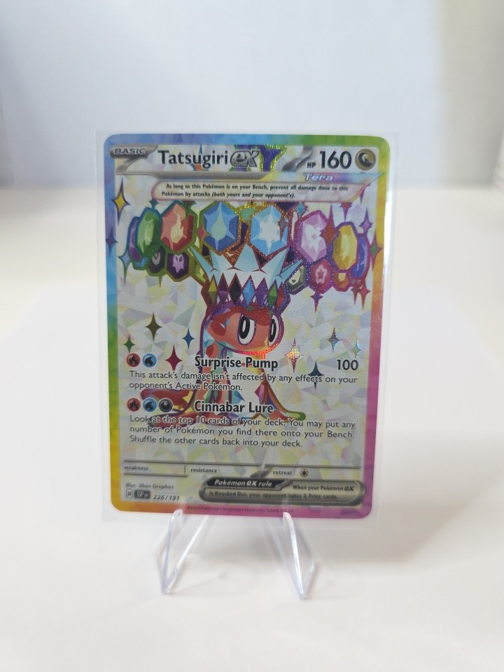 Tatsugiri ex Pokemon Surging Sparks 226/191 Full Art Ultra Rare NM