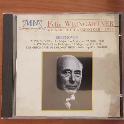 FELIX WEINGARTNER wiener philharmoniker beethoven EX/EX (CD Album, Klassik) - Bild 1 von 4