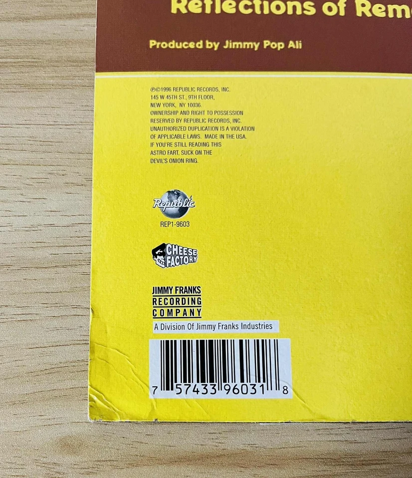 Bloodhound Gang / One Fierce Beer Coaster 1996 US LP Republic Records REP1 9603 Foto 3 de 4