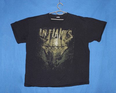 In Flames Shirt Heavy Metal Band Herren T-Shirt 2XL