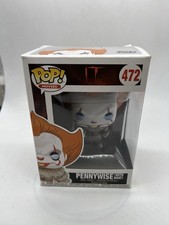 Figura de vinilo Funko Pop It Pennywise con barco #472 coleccionable en caja