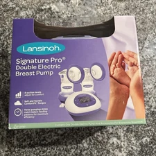Lansinoh Signature Pro Double Electric Breast Pump Factory NEW Factory Sealed