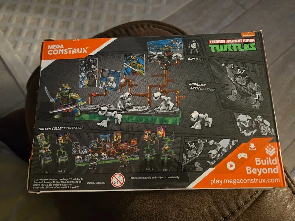 Samurai Leonardo Battle Pack TMNT Mega Construx NUEVO SELLADO DXF18 2016 Foto 2 de 4