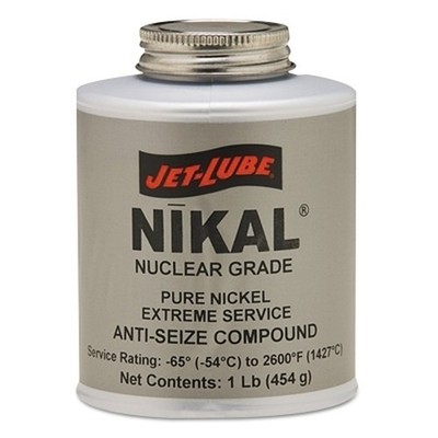 JET-LUBE 13604 ANTI-SEIZE 1 LB NIKAL SILVER -65 F TO 2600 F