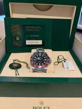 Rolex GMT-Master II 126710BLRO Silver Oyster Bracelet PEPSI complete set 2024