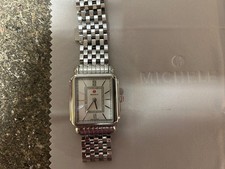 Michele Deco II diamond watch women 20mm x 43mm