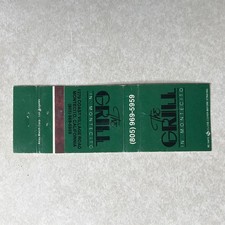 AS574 Matchbook Cover The Grill in Montecito, Montecito California CA Italian