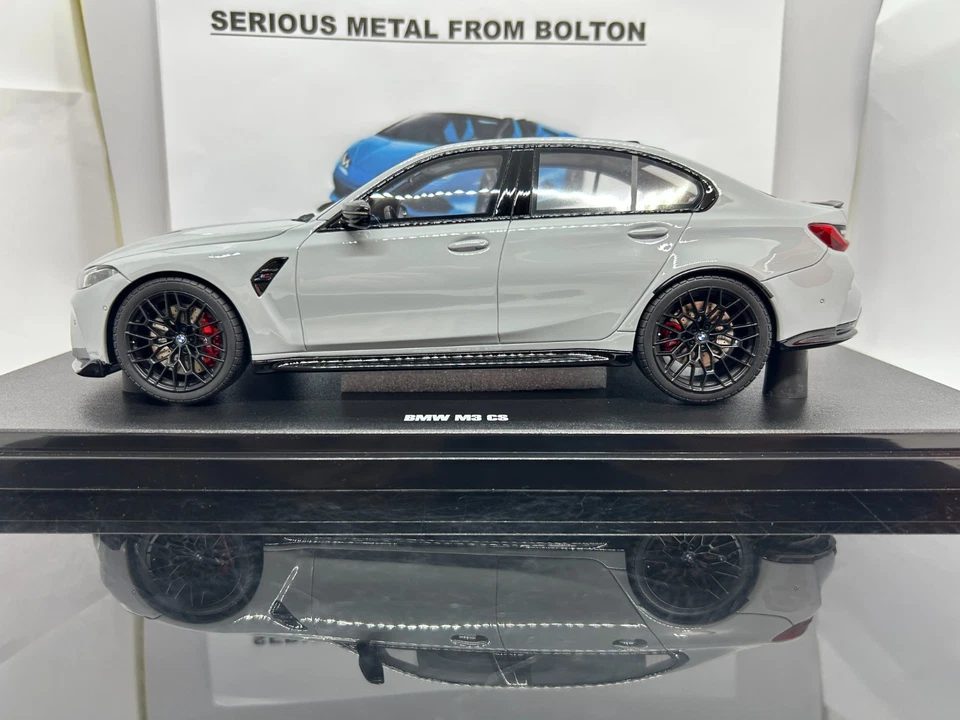 GT SPIRIT GT510 2024 BMW M3 CS M СЕРЫЙ L/E МАСШТАБ 1:18 - Изображение 3 из 4