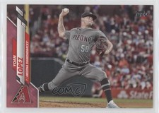 2020 Topps Update Mother's Day Hot Pink 44/50 Yoan Lopez #U-57 2s1