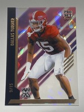 DALLAS TURNER vikings 2024 Leaf Pro Set Pure #120 XRC Crystal Bronze 9/15 (U1)