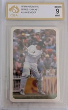 Allan Border Rookie Card CGA 9