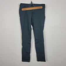 Labijou Dark Green/Grey Skinny Stretch Girl's Pants Size M