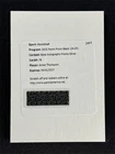 2024-25 Panini Prizm Black Amen Thompson Silver Prizm Autographs Auto Redemption