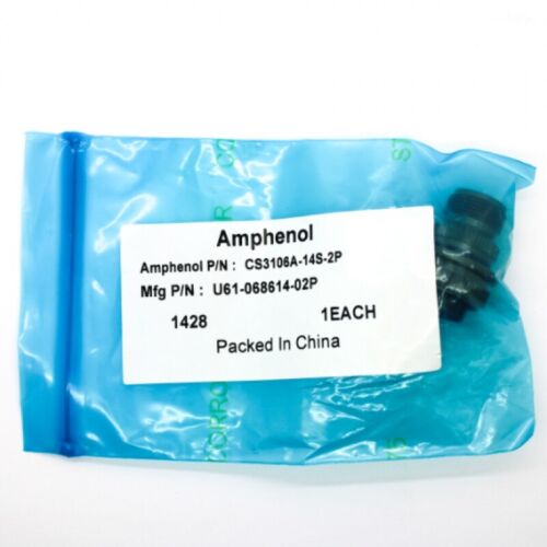 Amphenol CS3106A-14S-2P 4-Pin Male Threaded Connector - Picture 3 of 3