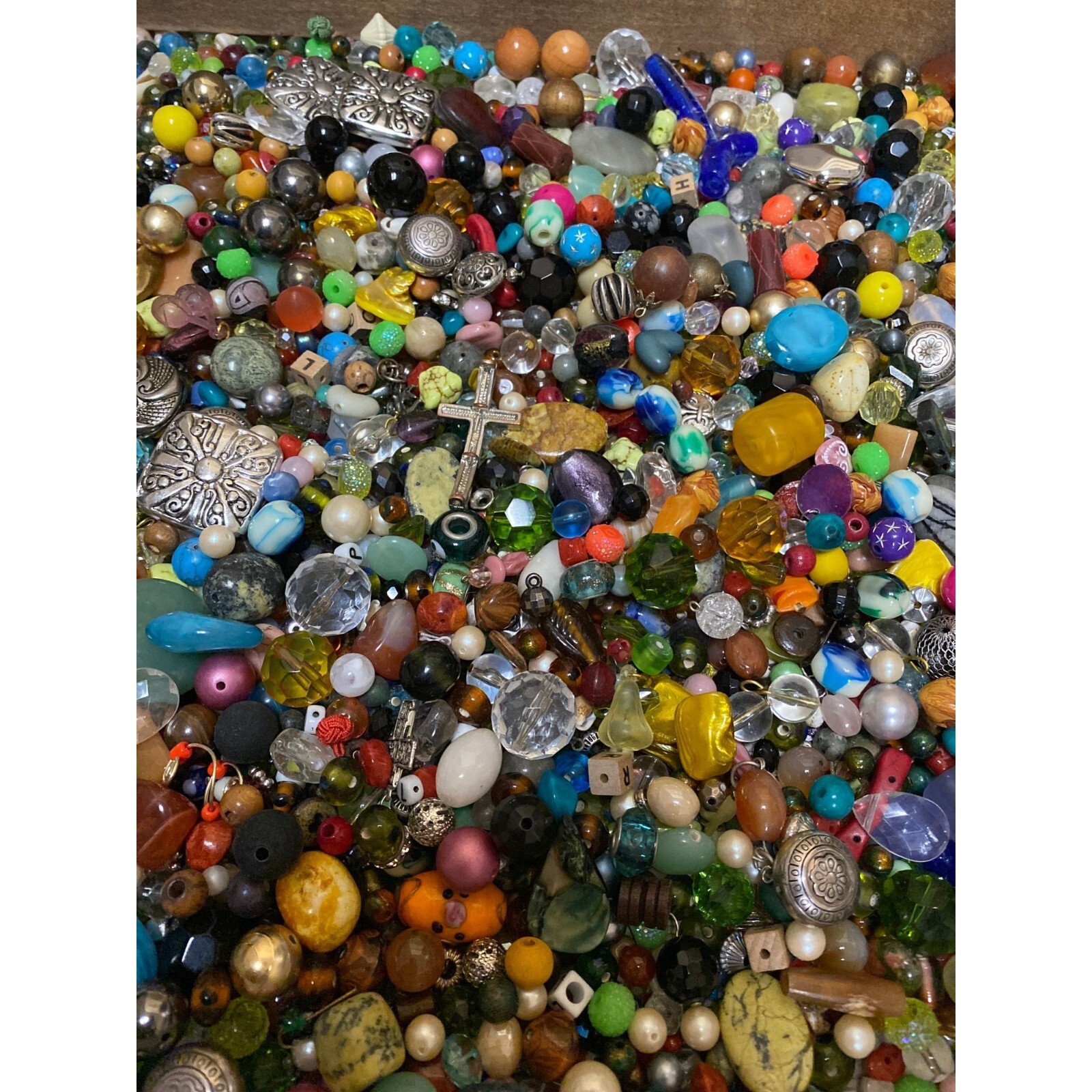 1 Pound of Bulk Beads, Jewelry Making Supplies