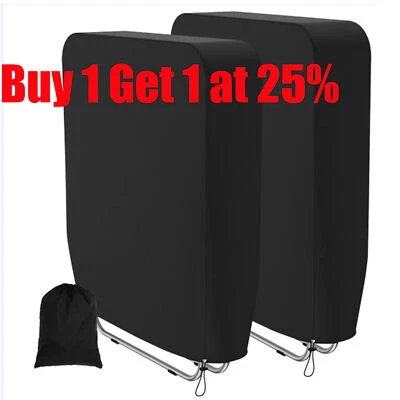 Folding Reclining Chair Cover Storage Bag Rattan Garden Sun Lounger Waterproof