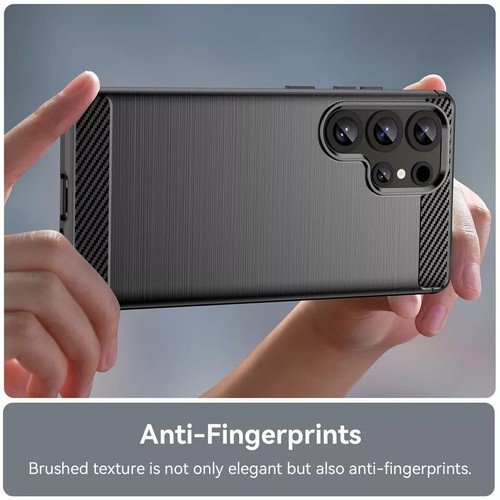 Carbon Shockproof Case For Samsung Galaxy S25 Ultra Samsung S25 Plus S25 Cover - Picture 4 of 7