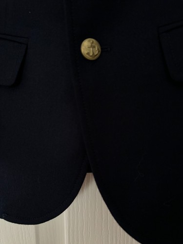 Crewcuts J. Crew Kids' Legacy Navy Blue Blazer - Sz 8 - Picture 3 of 8