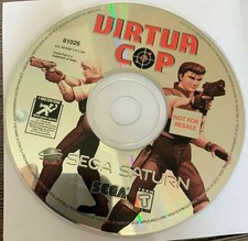 Virtua Cop NOT FOR RESALE Version Sega Saturn Video Game Disc Only